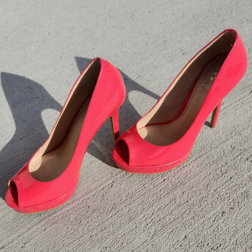 Vice Camuto Shoes size 7.5 Coral - Picture 2 of 7